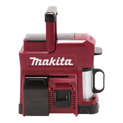 Makita DCM 501 SFAR cordless coffee maker 12 V max / 18 V red + 1x rechargeable battery 3.0 Ah + charger