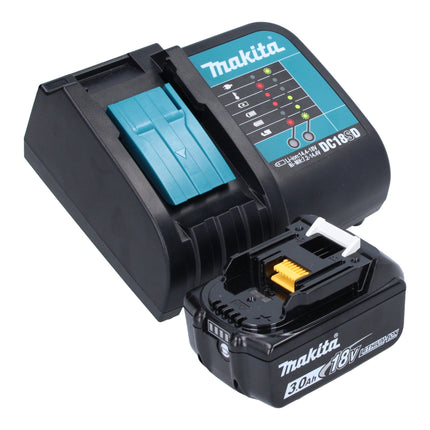 Makita DCM 501 SFAR cordless coffee maker 12 V max / 18 V red + 1x rechargeable battery 3.0 Ah + charger