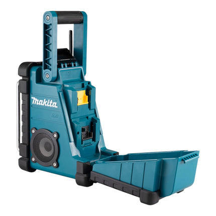 Makita DMR 116 Y1 cordless construction site radio 14.4 - 18 V AM FM AUX + 1x rechargeable battery 1.5 Ah - without charger