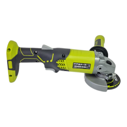 Ryobi R18AG-0 Amoladora angular sin cable 18 V ONE+ 115 mm + 2x batería 4.0 Ah + cargador