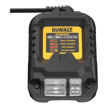 DeWalt DCB 1102 E1 Battery Starter Set 18 V with 1x Powerstack battery 1.7 Ah + DCB 1102 charger