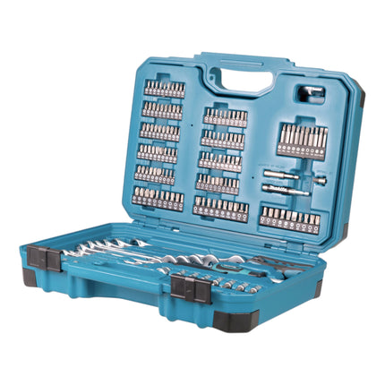 Makita E-17980 Zestaw narzędzi 231 szt. 5/16" / 1/4" / 1/2" wkrętak / grzechotka / klucz / bity + walizka