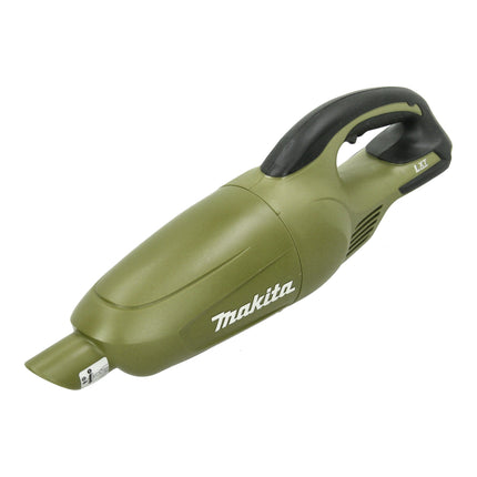 Makita DCL 180 SFO Aspirateur à batterie 18 V 0,65 l Olive Outdoor Adventure Serie + 1x batterie 3,0 Ah + chargeur