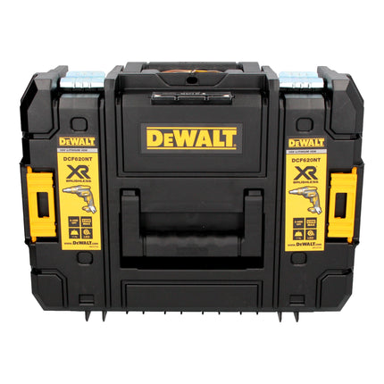 Avvitatore a batteria per cartongesso DeWalt DCF 620 E1T 18 V 30 Nm senza spazzole + 1x batteria Powerstack 1,7 Ah + caricabatteria + TSTAK