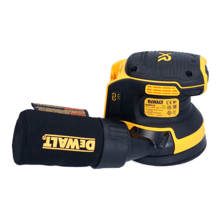 Levigatrice rotorbitale a batteria DeWalt DCW 210 E2 18 V 125 mm brushless + 2x batteria Powerstack 1,7 Ah + caricabatterie