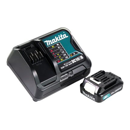Makita CLX 245 SAX1 Akku Kombo Kit 12 V max CL 108 FDW Staubsauger 0 6 l Weiss UB 100 D Geblaese 75 m s 1x Akku 2 0 Ah Ladegeraet Tasche 4 - toolbrothers