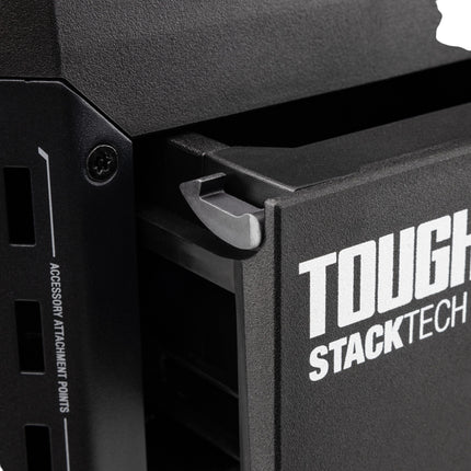 Toughbuilt StackTech TB B1 D 70 3 XL Werkzeugkiste Box mit 3 Schubladen 53 x 40 x 39 cm 22x Trennwand 4 - toolbrothers