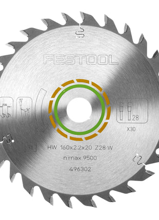 Festool KSB SORT 3 W 160x2 2 Kreissaegeblatt Set 160 x 2 2 mm 578565 fuer TS 55 TSC 55 ATF 55 AP 55 3 - toolbrothers
