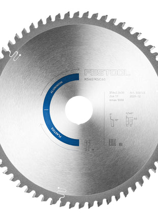 Festool KSB SORT 3 W A 216x2 3 Kreissaegeblatt Set 216 x 2 3 mm 578569 fuer KS 60 KSC 60 2 - toolbrothers