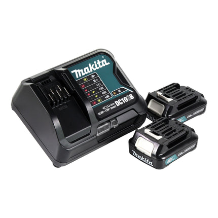 Makita JV 101 DSA Akku Stichsaege 12 V max 65 mm 2x Akku 2 0 Ah Ladegeraet 2 - toolbrothers