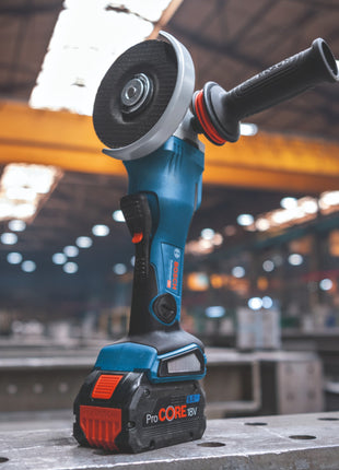 Bosch GWS 18V 15 PSC Professional Akku Winkelschleifer 18 V 125 mm BITURBO Brushless 1x ProCORE Akku 4 0 Ah Ladegeraet 4 - toolbrothers