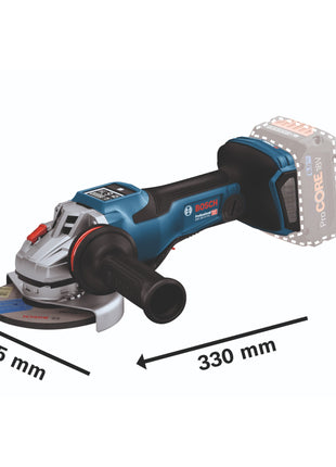 Bosch GWS 18V 15 PSC Professional Akku Winkelschleifer 18 V 125 mm BITURBO Brushless 1x ProCORE Akku 5 5 Ah Ladegeraet 3 - toolbrothers