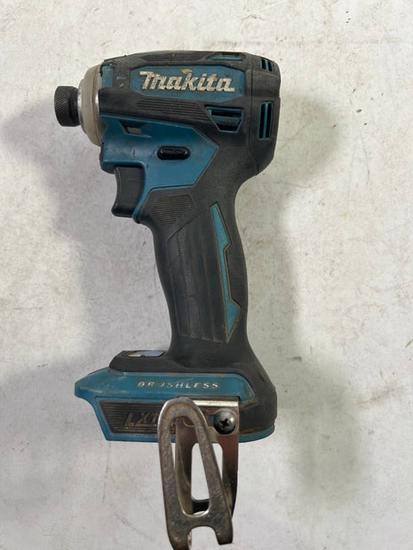 Makita DTD 172 Z Akku Schlagschrauber 18 V 180 Nm 1/4" Brushless Solo - Stark Gebraucht
