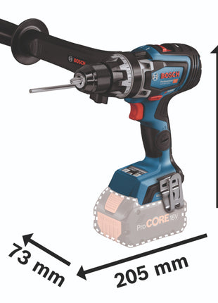 Bosch GSR 18V 150 C Professional Akku Bohrschrauber 18 V 150 Nm Brushless 1x ProCORE Akku 5 5 Ah Ladegeraet 4 - toolbrothers