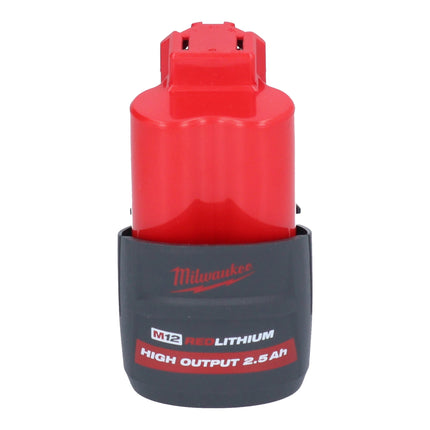 Milwaukee M12 FHS 251 Akku Astsaege 12 V 15 cm Brushless 1x Akku 2 5 Ah ohne Ladegeraet 2 - toolbrothers