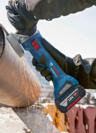 Bosch GWS 18V 7 Professional Akku Winkelschleifer 18 V 115 mm Brushless 2x Akku 4 0 Ah Ladegeraet 4 - toolbrothers