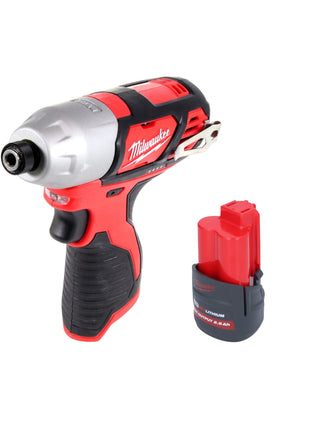 Milwaukee M12 BID 251 Akku Schlagschrauber 12 V 112 Nm 1 4 1x Akku 2 5 Ah ohne Ladegeraet 0 - toolbrothers
