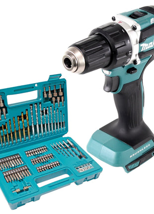 Makita DDF 484 Z Akku Bohrschrauber 18 V 54 Nm Brushless 102 tlg Bit Bohrer Set ohne Akku ohne Ladegeraet 0 - toolbrothers