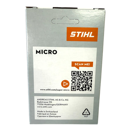 Stihl 2x 1 4 Picco Micro 3 PM3 Saegekette 30 cm 1 4 P 1 1 mm 64 TG 2 Stueck 2x 36700000064  1 - toolbrothers