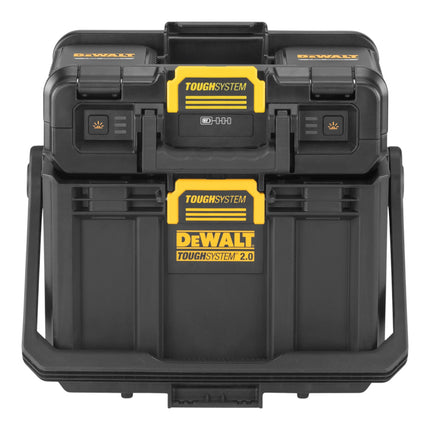 DeWalt DWST08061 1 Werkzeugbox mit integrierten Leuchten 395 x 352 x 255 mm ToughSystem 2 0 1x Akku 4 0 Ah ohne Ladegeraet 1 - toolbrothers
