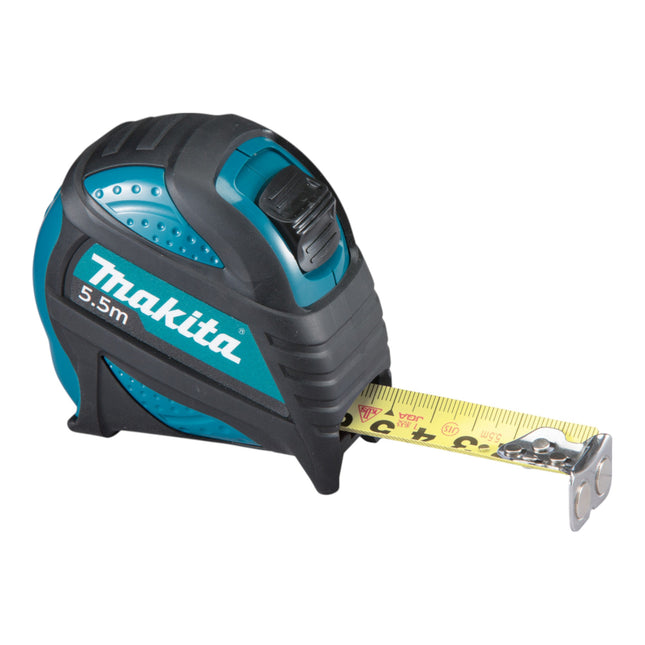 Makita Massband 5 5 m Rollbandmass mit magnetischen Haken B 57146  0 - toolbrothers