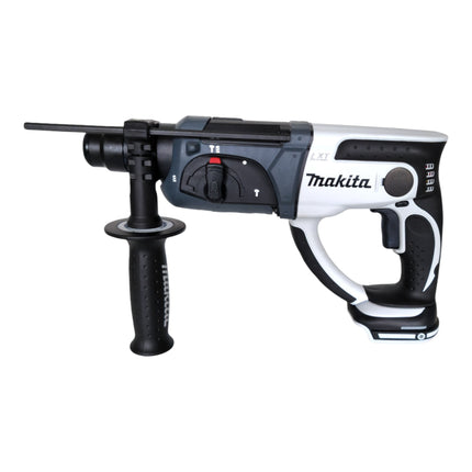 Makita DHR 202 RGW Akku Bohrhammer 18 V 20 mm 2 0 J weiss 2x Akku 6 0 Ah Ladegeraet 1 - toolbrothers