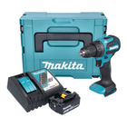 Makita DDF 490 RG1J Akku Bohrschrauber 18 V 65 Nm 1 2 Brushless 1x Akku 6 0 Ah Ladegeraet Makpac 0 - toolbrothers