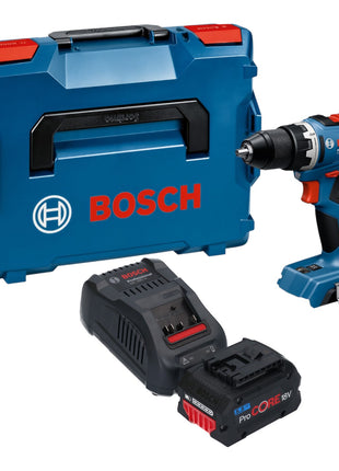 Bosch GSR 18V 65 Professional Akku Bohrschrauber 18 V 63 Nm Brushless 1x ProCORE Akku 5 5 Ah Ladegeraet L Boxx 0 - toolbrothers