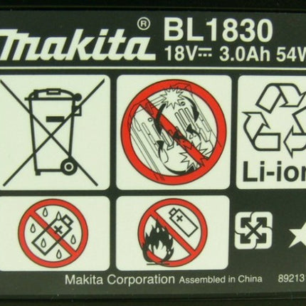 Makita BTD 140 18 V Li-ion Akku Schlagschrauber + 1x Makita Akku BL1830 B - Toolbrothers