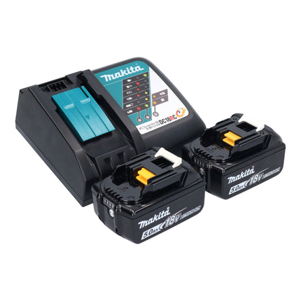 Makita DRV 150 RTJ Akku Blindnietsetzgeraet 18 V 10 kN 2 4 4 8 mm Brushless 2x Akku 5 0 Ah Ladegeraet Makpac 3 - toolbrothers