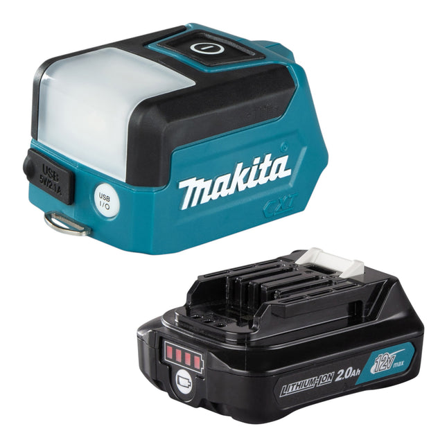 Makita ML 107 DA1 Akku Lampe 12 V max 200 lm LED 1x Akku 2 0 Ah ohne Ladegeraet 0 - toolbrothers