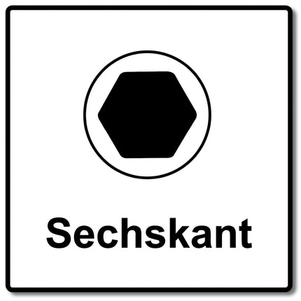 HECO MULTI-MONTI-plus SS Betonschraube 7,5 x 60 mm 100 Stk. SW 10 Sechskantkopf verzinkt A2K ( 2x 48393 ) - Toolbrothers