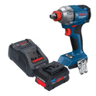 Bosch GDX 18V 285 Professional Akku Drehschlagschrauber 18 V 285 Nm 1 4 Brushless 1x ProCORE Akku 5 5 Ah Ladegeraet 0 - toolbrothers