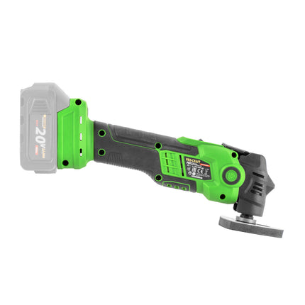 Procraft PMT22bb Akku Multifunktionswerkzeug 20 V Brushless 2x Akku 2 0 Ah Ladegeraet 4 - toolbrothers