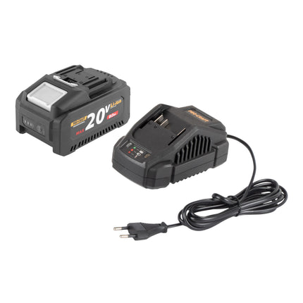 Procraft PHA50 1B C Akku Bohrhammer 20 V 7 J SDS max Brushless 1x Akku 8 0 Ah Ladegeraet Koffer 4 - toolbrothers