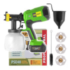 Procraft PSE40bb Akku Farbspritzpistole 20 V Solo ohne Akku ohne Ladegeraet 0 - toolbrothers