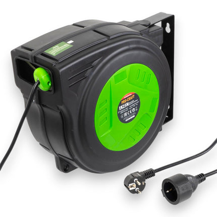 Procraft EK15N Selbsteinziehendes Verlaengerungskabel 15 m 2 - toolbrothers