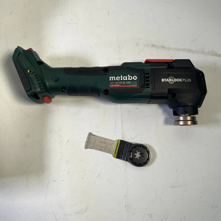 Metabo MT 18 LTX BL QSL Akku Multitool 18 V Brushless Starlock Plus 613088840 Solo metaBOX Gebraucht 3 - toolbrothers