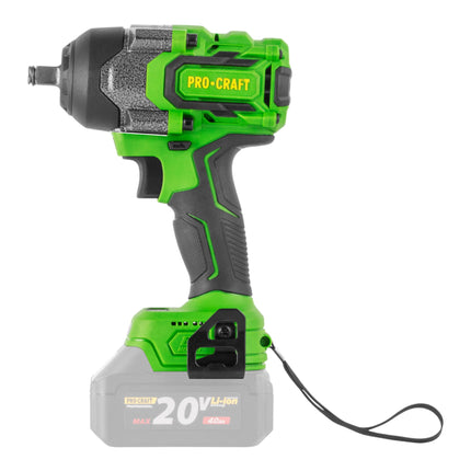 Procraft PWA36bb Akku Schlagschrauber 20 V 850 Nm 1 2 Brushless 1x Akku 4 0 Ah Ladegeraet 2 - toolbrothers