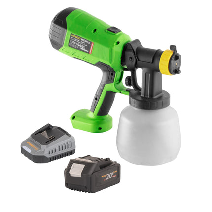 Procraft PSE40bb Akku Farbspritzpistole 20 V 1x Akku 4 0 Ah Ladegeraet 0 - toolbrothers