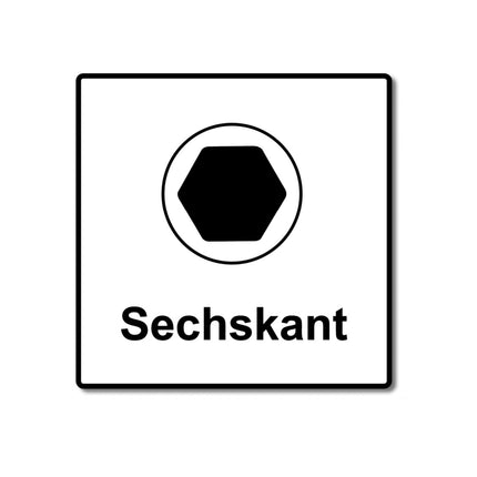 Fischer ULTRACUT FBS II A4 Betonschraube 10x100 mm 200 Stk. ( 2x 548744 ) Sechskantkopf SW15 Unterlegscheibe 45/35/15 A4 Edelstahl - Toolbrothers