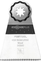 Festool HSB 50/65/J/OSC/5 Lama seghettata per legno Starlock PLUS - 5 pezzi ( 203333 )