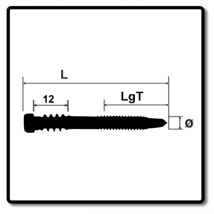 SPAX Terrassenschraube Alu 5,0 x 44 mm Edelstahl A2 ( 5x 0557000500443 ) 500 Stk Fixiergewinde Zylinderkopf Torx T-STAR Plus T25 Bohrspitze - Toolbrothers