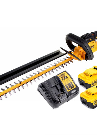 DeWalt DCM 563 P2 Akku Heckenschere 18V 55,8cm + 2x 5,0Ah Akku + Ladegerät - Toolbrothers