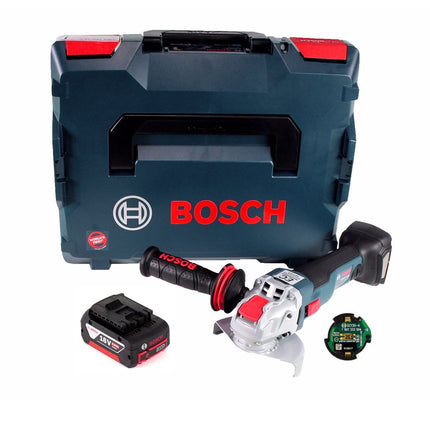 Bosch GWX 18V-10 C Akku Winkelschleifer 18V 125mm brushless X-LOCK + 1x Akku 6,0Ah + Connectivity Modul + L-BOXX - ohne Ladegerät - Toolbrothers