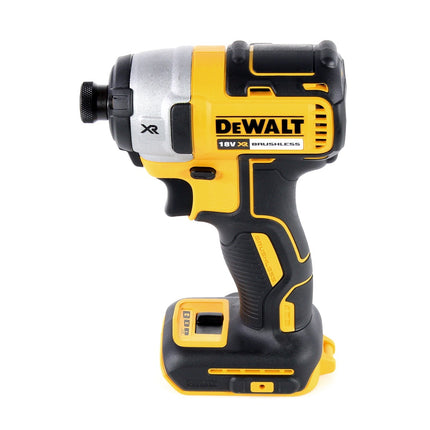 DeWalt DCF 887 L2T Akku Schlagschrauber 18 V 205 Nm 1/4" Brushless + 2x Akku 3,0 Ah + Ladegerät + 19 tlg. Bit Bohrer Set + TSTAK