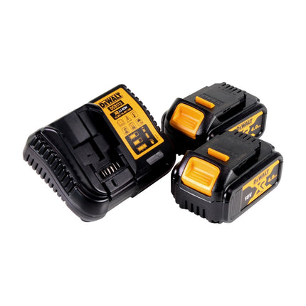 DeWalt DCF 887 M2T Akku Schlagschrauber 18 V 205 Nm Brushless + 2x Akku 4,0 Ah + Ladegerät + 19 tlg. Bit Bohrer Set + TSTAK