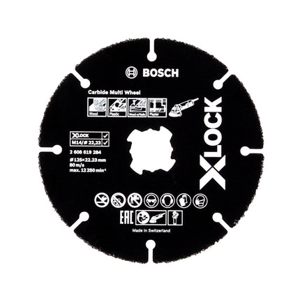 Bosch GWS 18-125 V-LI Professional Amoladora angular a batería en maletín L-Boxx