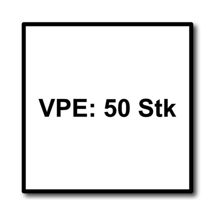 Fischer ULTRACUT FBS II Betonschraube 8x80mm 30/15 50 Stk. Sechskantkopf SW13 U-Scheibe TX40 galvanisch verzinkt ( 536853 )