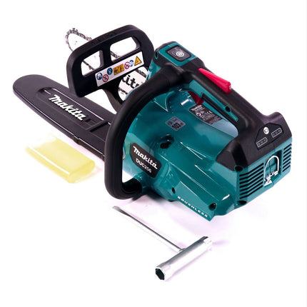 Motosierra a batería Makita DUC 256 Z 36 V (2x 18 V) sin escobillas 25 cm solo - sin batería, sin cargador
